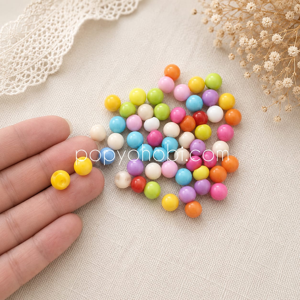 Bonibon Düğme 8 mm 50 adet
